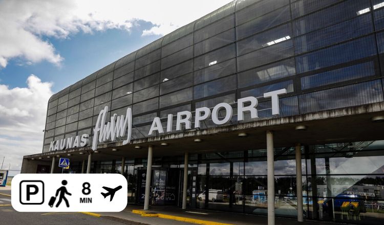 Kauno Oro Uostas, atstumas iki Kauno oro uosto 8min