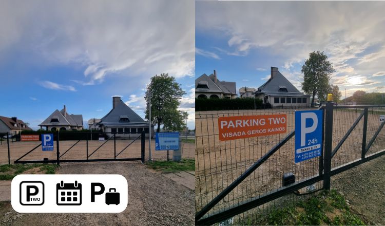 ParkingTWO aikštelė šalia Kauno Oro Uosto